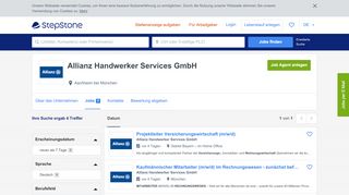 
                            7. Allianz Handwerker Services GmbH - stepstone.de