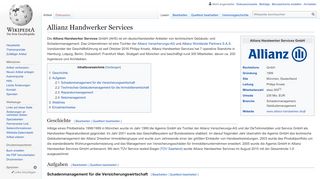 
                            9. Allianz Handwerker Services – Wikipedia