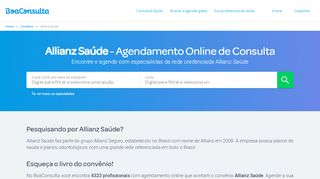 
                            4. Allianz Saúde - Agendamento Online | BoaConsulta