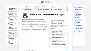 
                            8. Allied Bank Online Banking Login ⋆ Login Bank