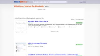 
                            6. Allied Direct Internet Banking Login sites: