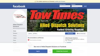 
                            2. Allied Dispatch Solutions - Johnson City, Tennessee | Facebook