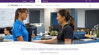 
                            4. Allied healthcare professionals| TELUS HEALTH