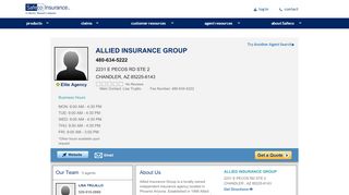 
                            8. Allied Insurance Group - Chandler, AZ Insurance Agent