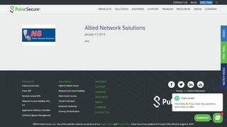 
                            1. Allied Network Solutions | Pulse Secure