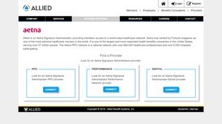 
                            5. Allied Partner Network - Aetna, Cigna, Blue Cross Blue Shield