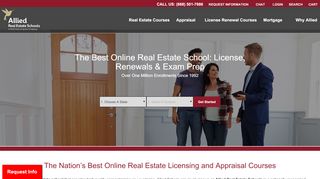 
                            4. Allied Schools: Online Real Estate License School & Classes