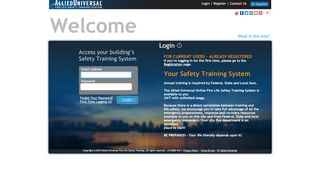 
                            4. Allied Universal Training System - Login
