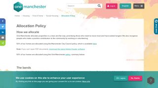 
                            7. Allocation Policy | One Manchester