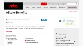 
                            4. Allsave Benefits | Suppliers | Reward and Employee Benefits ...