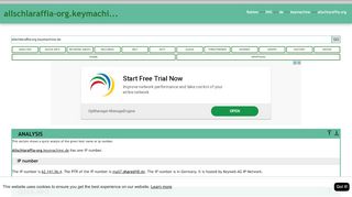 
                            7. Allschlaraffia-org.keymachine.de has one IP number. The IP ...