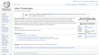 
                            8. Allsec Technologies - Wikipedia