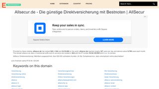 
                            3. Allsecur.de - Die günstige Direktversicherung mit ...