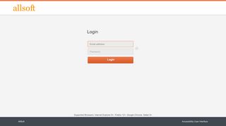 
                            1. AllSoft - Login Page