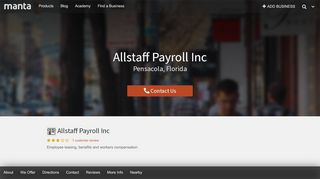 
                            8. Allstaff Payroll Inc - Pensacola, FL - Payroll Service in Pensacola, Florida