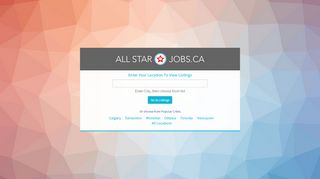 
                            1. AllStarJobs.ca - Serving all Canadians and under ...