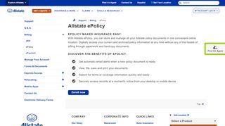 
                            4. Allstate ePolicy | Allstate Insurance Company