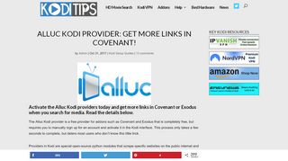 
                            9. Alluc Kodi Provider: Get More Links in Covenant! - Kodi Tips