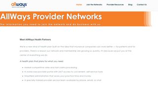 
                            3. AllWays Provider Networks