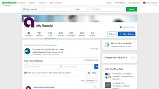 
                            6. Ally Financial Jobs | Glassdoor