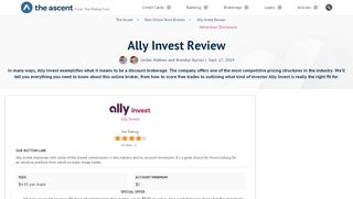 
                            5. Ally Invest Review 2019 for Online Brokerage (formerly …