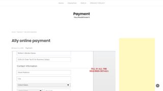 
                            6. Ally online payment - Payment - premier-eye.com