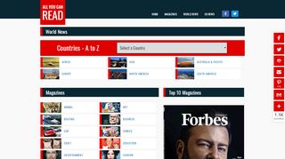 
                            1. AllYouCanRead - The Homepage for News Addicts