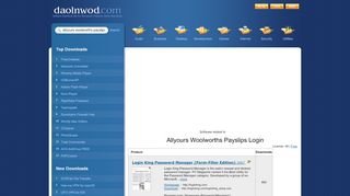 
                            5. Allyours Woolworths Payslips Login Software - …