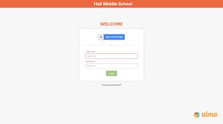 
                            11. Alma: Modern tools for K-12 - Hall Middle School