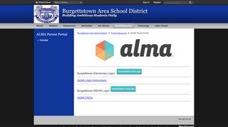 
                            8. ALMA Parent Portal / Overview - Burgettstown Area School District