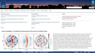 
                            2. ALMA Science Portal at ESO