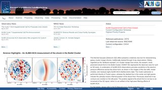 
                            2. ALMA Science Portal at NRAO