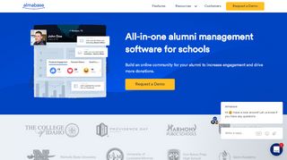 
                            4. Almabase: Alumni management software