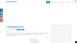 
                            6. almadiploma.it - Home - domainlooks.com