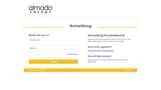 
                            2. almado-ENERGY Anmeldung