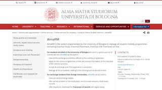 
                            7. AlmaRM — University of Bologna