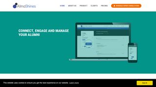 
                            5. AlmaShines - Alumni Website & Online Alumni Management System