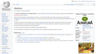 
                            4. Alnatura - Wikipedia