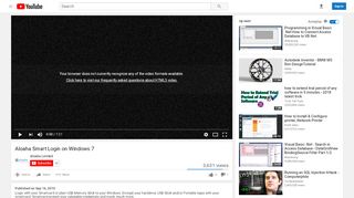 
                            9. Aloaha Smart Login on Windows 7 - YouTube