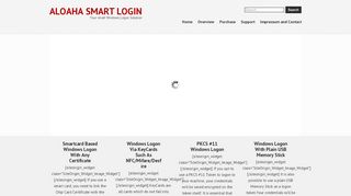 
                            3. Aloaha Smart Login – Your smart Windows Logon Solution