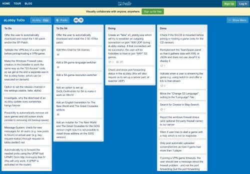 
                            2. aLobby ToDo - Trello