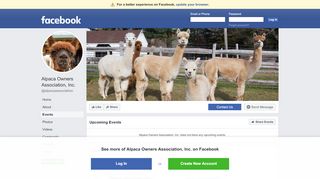 
                            7. Alpaca Owners Association, Inc. - Events | Facebook