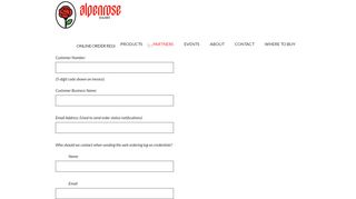 
                            2. Alpenrose Dairy Online Order Registration Request ...