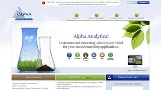 
                            9. Alpha Analytical: Environmental Testing Laboratory | Environmental ...