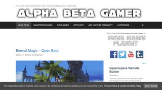 
                            7. Alpha Beta Gamer - The Free Game Beta Test Archive