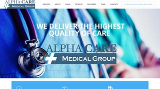 
                            4. Alpha Care Medical Group: Homepage