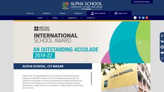 
                            9. Alpha CBSE School in CIT Nagar