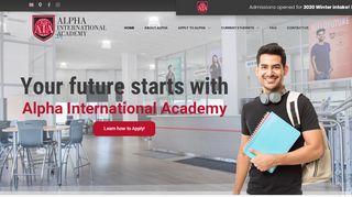 
                            5. Alpha College - Alpha International Academy