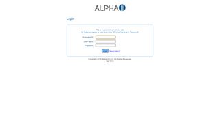 
                            6. Alpha II Software Solutions - Login