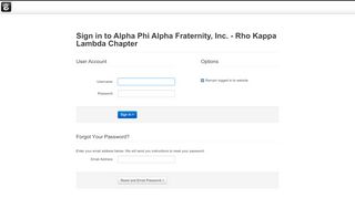 
                            9. Alpha Phi Alpha Fraternity, Inc. - Rho Kappa Lambda Chapter :: Login